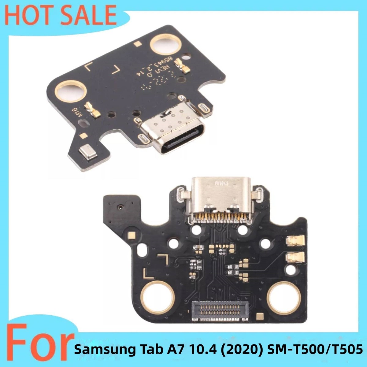 Charging Port Board Replacement Part For Samsung Tab A7 (2020