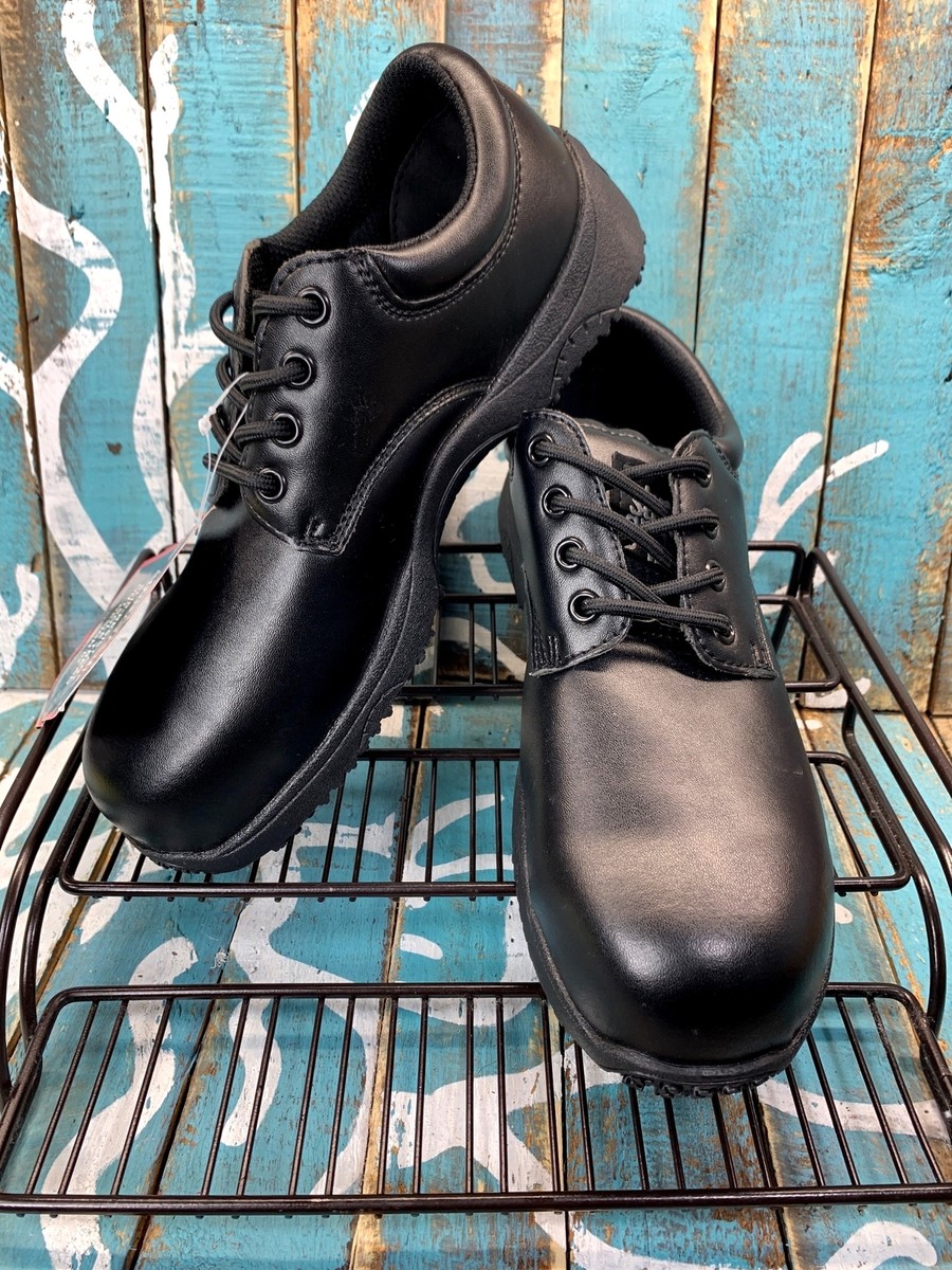 NWT MENS SLIPGRIPS STEEL TOE SLIP-RESISTANT OXFORD  display picture 1