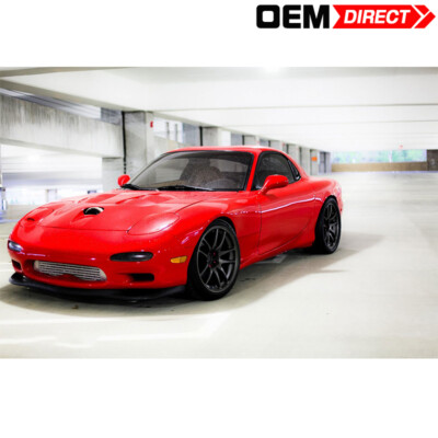 Fits 93-99 Mazda RX7 Side Skirts Rocker Panel Extensions Splitters