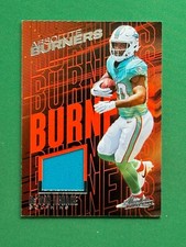 2021 Panini Absolute Football #AB-7 De'Von Achane Absolute Burners Mem