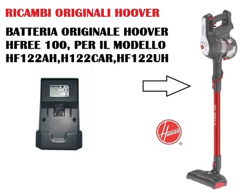 BATTERIA ORIGINALE ASPIRAPOLVERE H FREE 100 HOOVER HF122UH 011, B012 | eBay