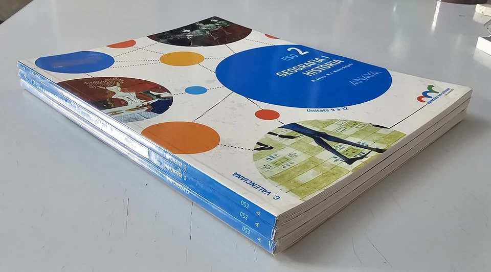 LOTE 3 LIBROS GEOGRAFIA I HISTORIA 2° ESO Spain Anaya 2016/17 - Imagen 2 de 4