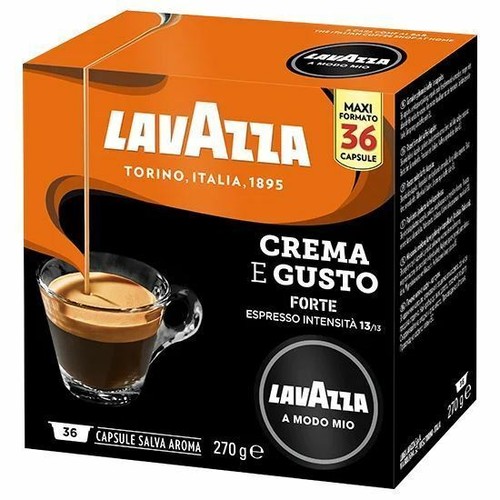 Capsules de Café - Lavazza - A Modo Mio - Crema Lungo Dolcemente - Lot de 5 - Au quotidien