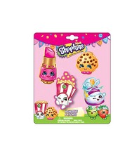 Parches adhesivos Shopkins Kooky Cookie Lippy Lips amapola maíz cuña furtiva - NUEVO