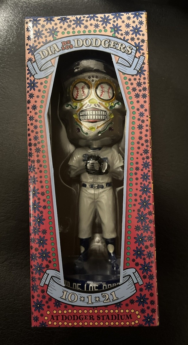 ドジャース　ボブルヘッド Día de los Muertos Los Angeles Dodgers RARE, Dia De Los Muertos Bobblehead 10-1