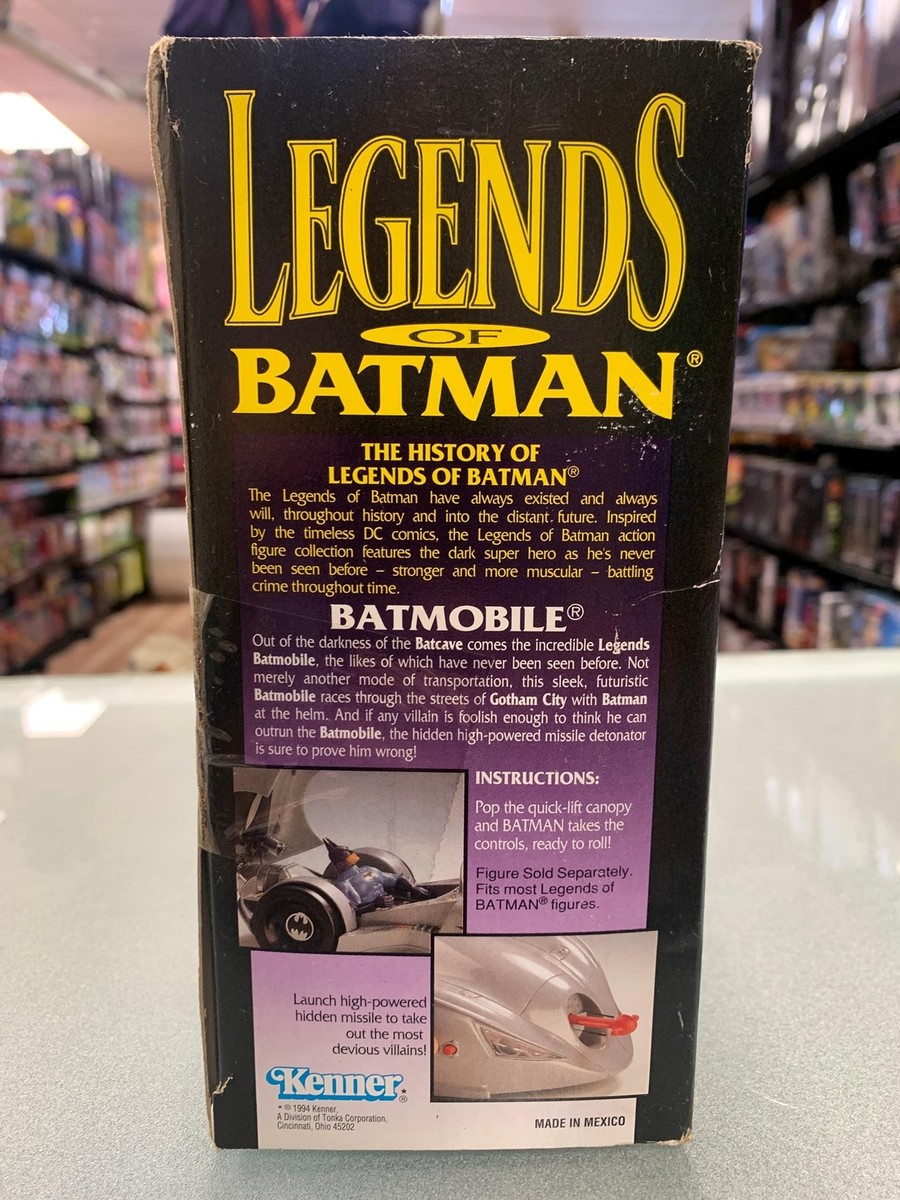 Batmobile (Vintage Legends Of Batman, Kenner) Sealed | eBay
