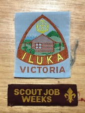 Iluka Victoria Girl Guides Plus Scout Job Weeks Patch Badge