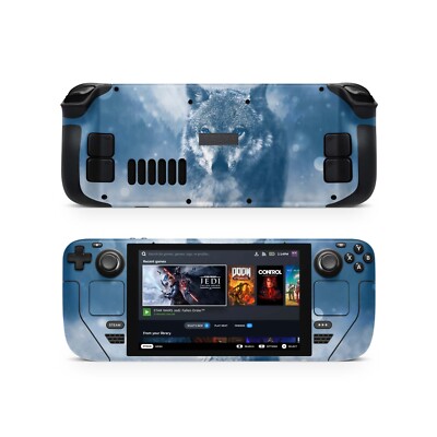 Steam Deck Skin Faceplate Schutz Klebefolie Design Vinyl Aufkleber Skins OLED