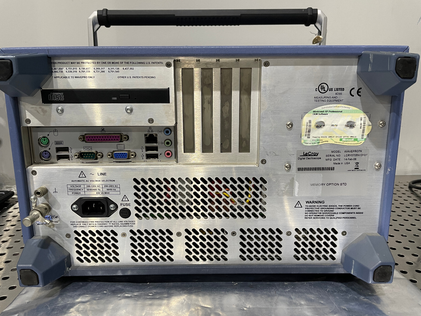 LeCroy WavePro 7300A 3GHz Oscilloscope Opt JLITE (Cracked Bezel)