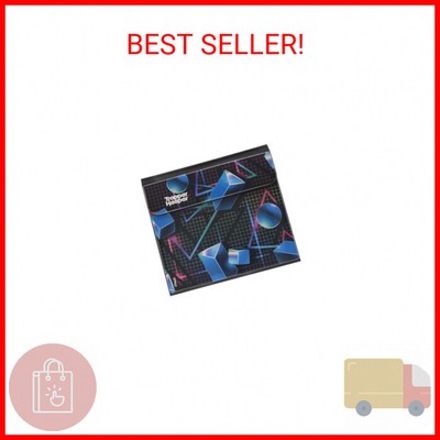 Trapper Keeper Binder, Retro Design, 1 Inch Binder, 2 Folders and Extra Pocket, 