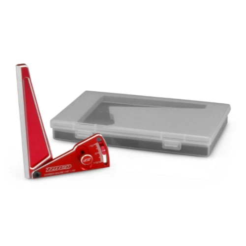 JConcepts RM2 Aluminum Camber Gauge, 120mm, Red 8128 - Image 2 of 2