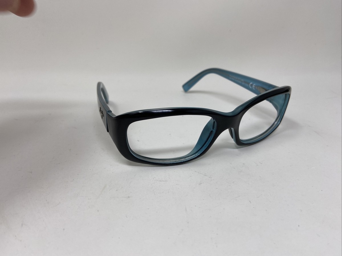 Maui Jim PUNCHBOWL MJ219-03 GLOSSY BLACK TEAL 54/17/135  display picture 1
