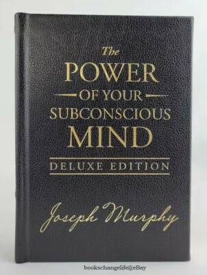 THE POWER OF YOUR SUBCONSCIOUS MIND Joseph Murphy Deluxe Leather Bound Brand NEW