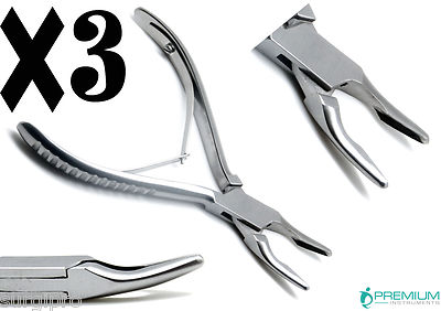 3× Dental Rongeurs Friedman 14cm/5.5'' Trim Recontour Cutt Surgical Forceps