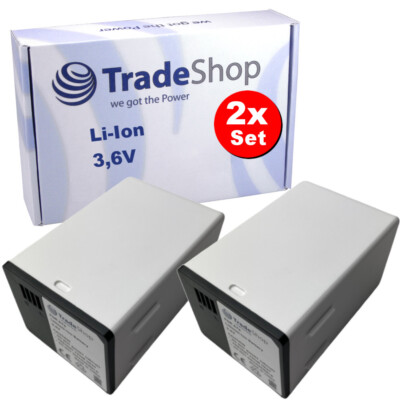 2x Li-Ion Akku 3,6V 15000mAh für Arlo Ultra 2 XL VMA5410 VMA5410-10000S VMC5040