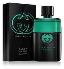 *RARE/SOUGHT-AFTER BATCH* GUCCI GUILTY BLACK MEN 50ml EAU DE TOILETTE AFTERSHAVE