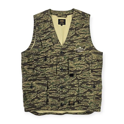 Carhartt WIP Workwear Utility Vest Camouflage Gilet Jacket Men's Medium