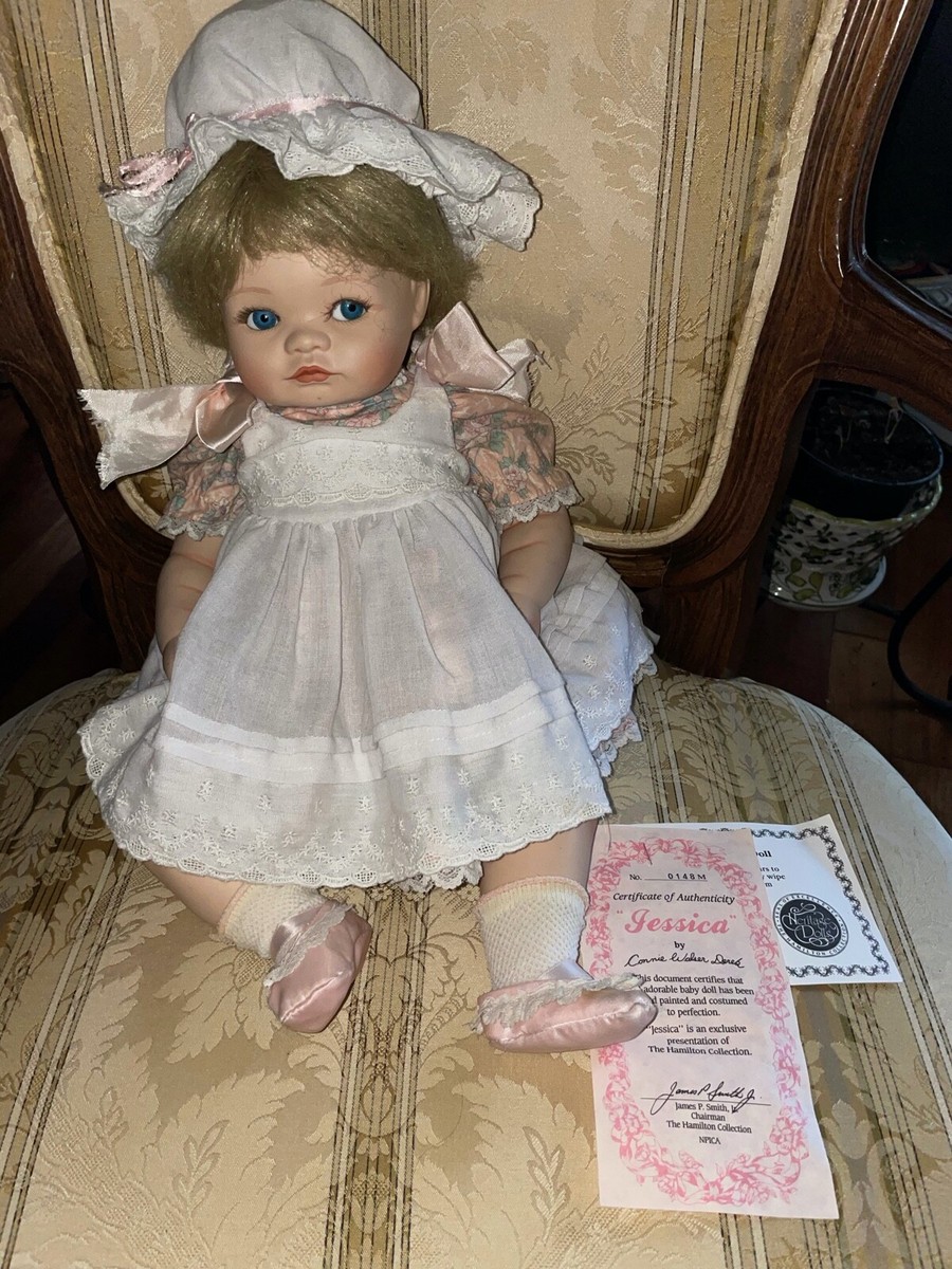 Walser Derek Baby Alive Jessica HAMILTON COLLECTION PORCELAIN DOLL - Main Image