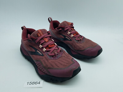 Brooks Cascadia 15 Women's Size 8.5 B (Medium) Trail Running Shoes Burgundy