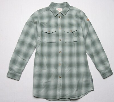 売れ筋商品|||フェールラーベン カットソー トップス レディース Ovik Twill Shirt - Women's Deep Forest/Patina Green FjallRaven Women Ovik Twill LS Shirt (S) Misty Green