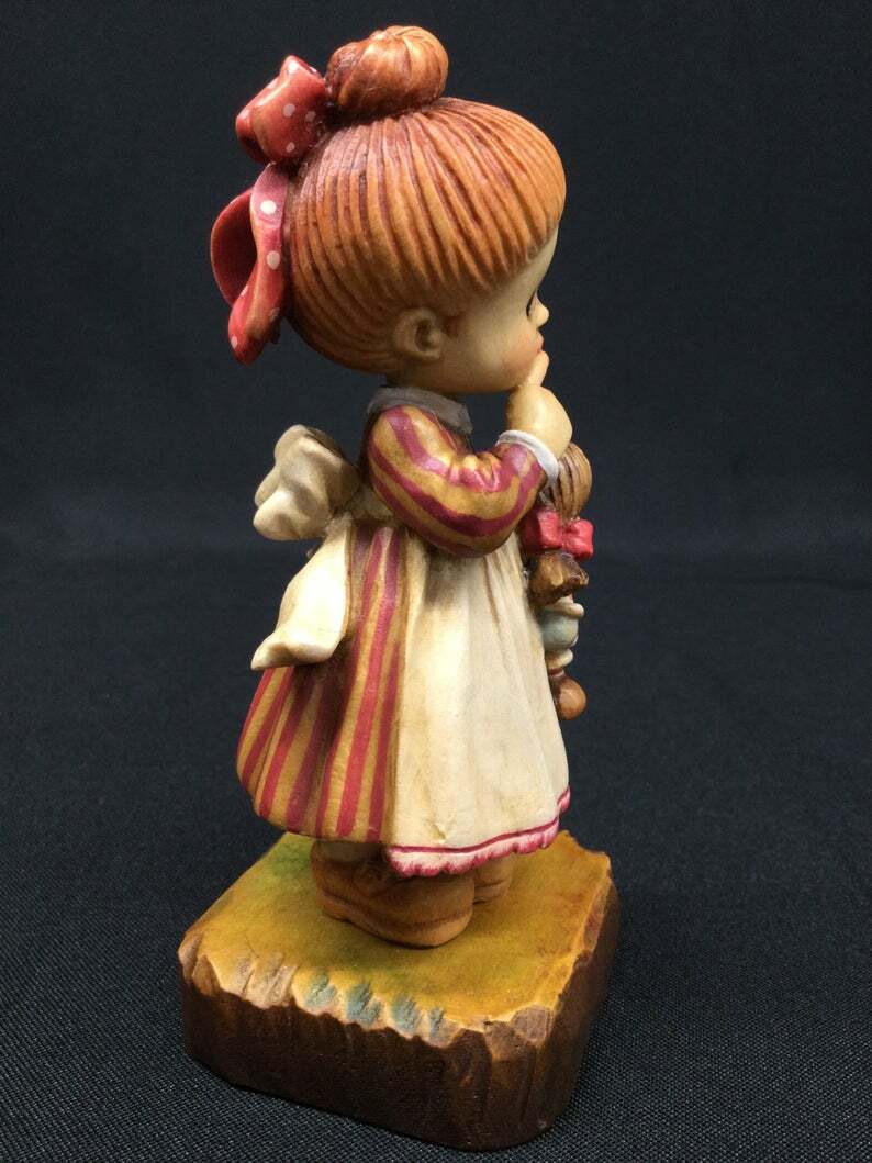 アンリ人形 ANRI 【…Got A Secret …Never Tell】 ANRI - I'LL NEVER TELL - 4.5 INCH FIGURINE - WITH BOX | eBay