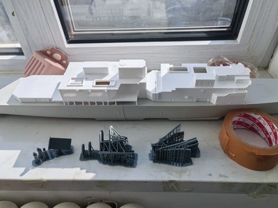 1/200 Scale ROCN Kee Lung (Ex-Kidd) Class Destroyer (Taiwan Version)