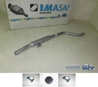 Imasaf Auspuff Msd, Mitteltopf für VW Polo (86C) + Coupe 1.3 55/57KW O.Kat