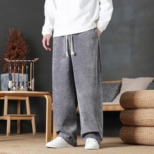 Pantalons Droits Pour Hommes Casual Extérieur À Lacets Kungfu Chinois