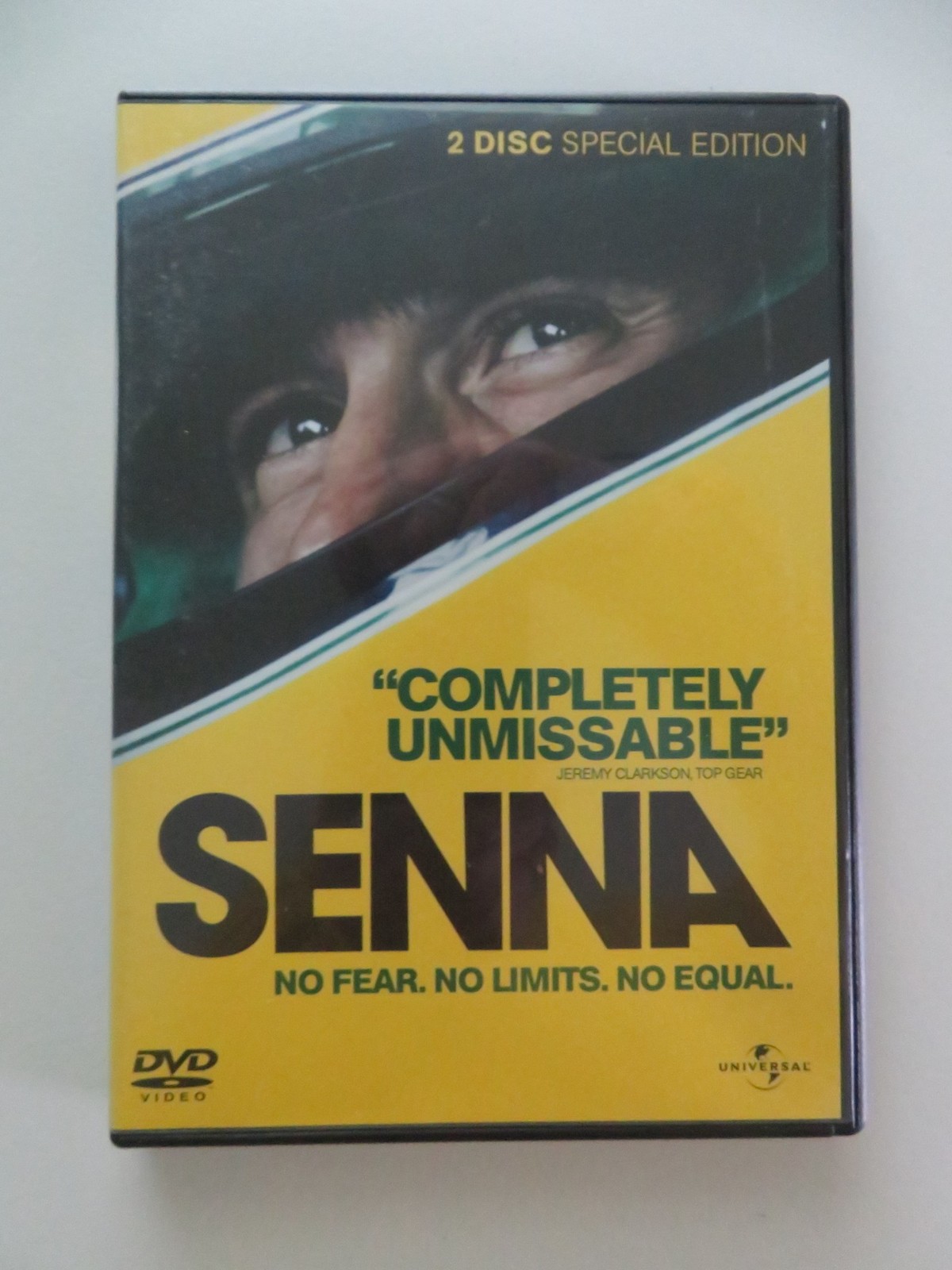 SENNA - 2 DISC SPECIAL EDITION (DVD) AYRTON SENNA JACKIE STEWART 2010 REGION 2
