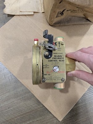 Kidde Pneumatic Control Head Model B-4602 In Original Box