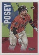 2019 Topps Fire Flame Buster Posey #191 8go