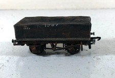 Kit Built  TT Gauge No.1937 Tarpaulin Covered Open Wagon Weathered Model Railway