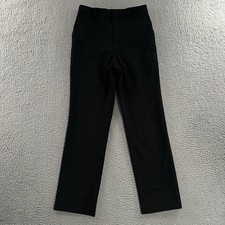 Uniqlo Womens Pants Black Size XS Career Office Work Straight Polyester Blend