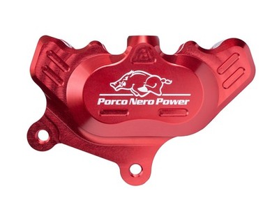 Bremszange vorne (mit TÜV Teilegutachten) -PORCO NERO POWER 2.0 CNC by Spiegler 