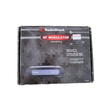 Radio Shack RF Modulator 15-2526 TV Converter A/V to Coaxial Cable New