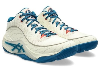 シューズ(男性用) asics UNPRE ARS LOW 3 28cm ASICS UNPRE ARS 3 1063A104 750 Ivory Deep Sea Teal Basketball