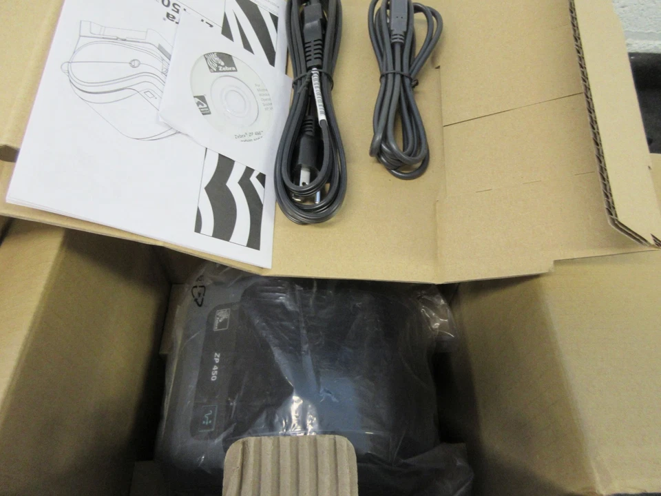 Zebra ZP 450 Thermo-Etikettendrucker - ZP450-0501-0006A - Bild 3 von 3