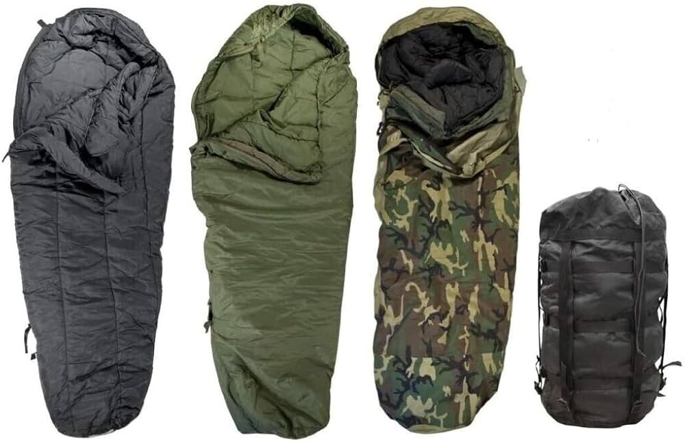 USGI Modular Sleep System Woodland MSS 4 Piece Military Sleep System Woodland