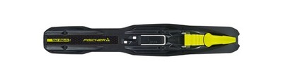Fischer Tour Step-In Jr IFP Cross Country Ski Bindings, Black/Yellow MY24