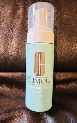 Clinique Acne Solutions Cleansing Foam Step 1 with Salicylic Acid  4.2 oz 125ml