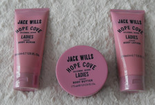 Jack Wills Hope Cove Body Butter, Lotion & Scrub Brand New & Sealed