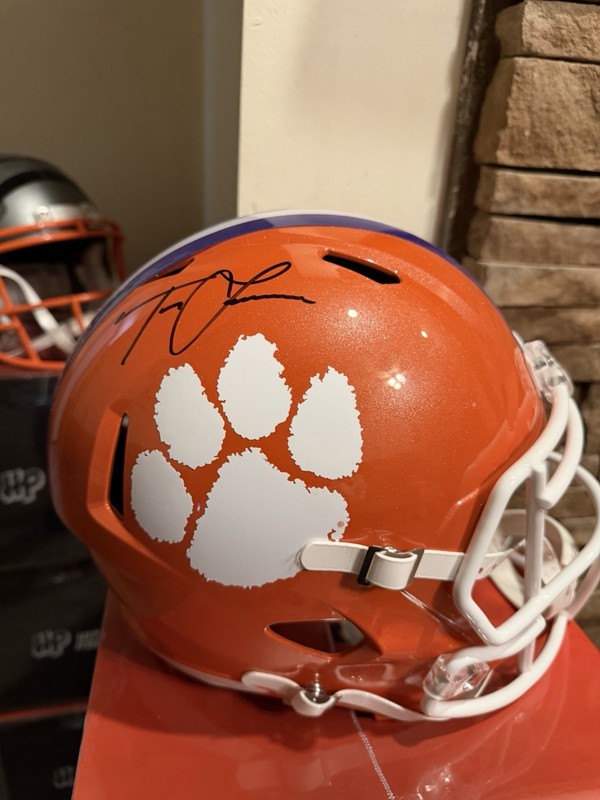 Trevor Lawrence Autographed Replica Helmet