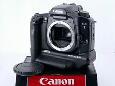    MINT Canon EOS 7 ELAN 7E 35mm Film Camera Body Only w/BP-300 From Japan