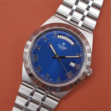 Tudor Royal 41 mm - Box&Papers - Blu - M28600-0005 - Date Day - 2022