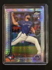 🔥Adam Kloffenstein 2025 Topps Chrome #47 Prism Refractor Toronto Blue Jays