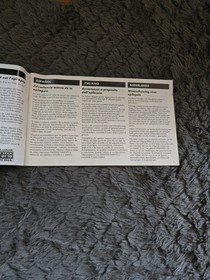 Deep Fear Sega Saturn Game Original Instruction Manual ONLY 