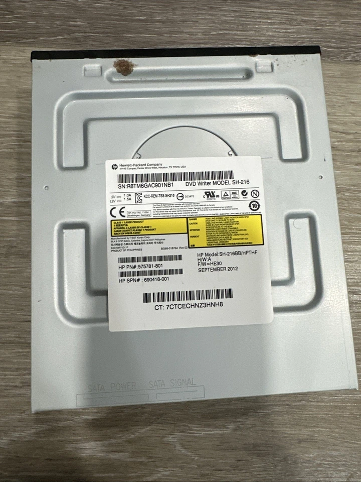 HP SH-216DB SATA DVD+RW Super Multi-Burner Drive – CD/DVD刻录机 — 第 2/4 张图片