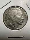 1937 5C Buffalo Nickel. Nice Coin Great Date And Horn And Feathers Free Shipping