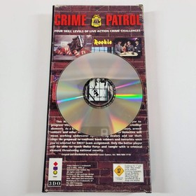 Crime Patrol Panasonic 3DO American Laser Games FMV Interactive Shooter