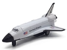 NASA Space Shuttle Discovery Orbiter Pullback Action Diecast Vintage